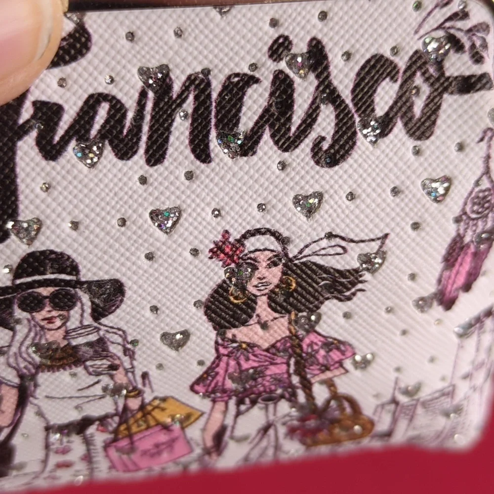 San Francisco Crystal Change Purse - Picture 5 of 8